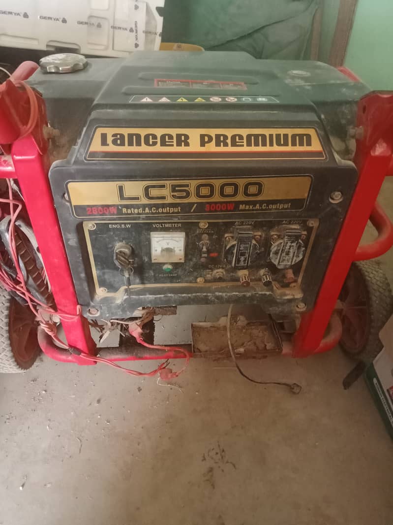 Generator lancer premium model no LC5000 (3000watts) 1