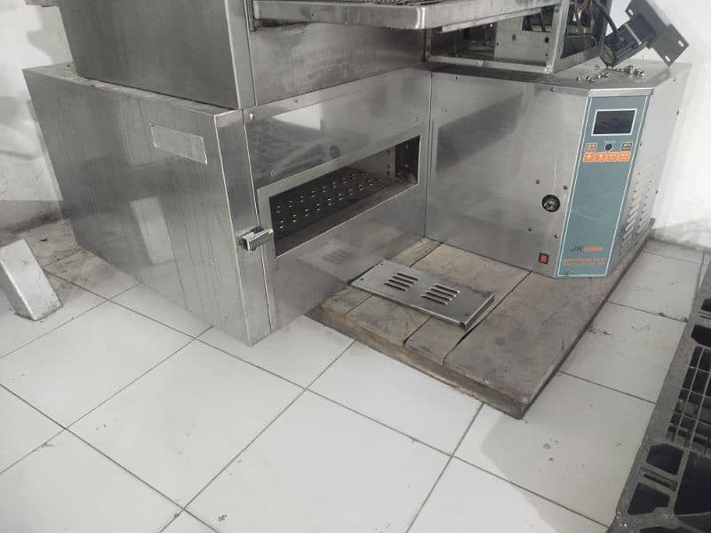 Conveyor Pizza Oven 18Inch Belt Availabl/Fryer/Dough roller/pizza oven 3