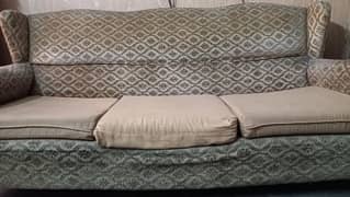 3 seater old sofa