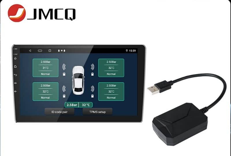 TPMS sensors kit JMCQ Brand (android support) BRAND NEW 4