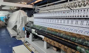 Textile Embroidery Quilting Machine 2023 model resdy delivery