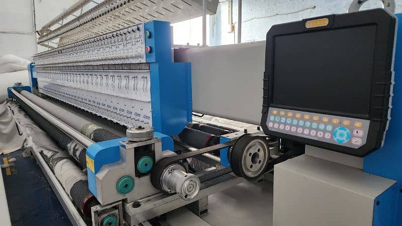 Textile Embroidery Quilting Machine 2023 model resdy delivery 1