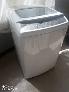 Automatic washing machines available.