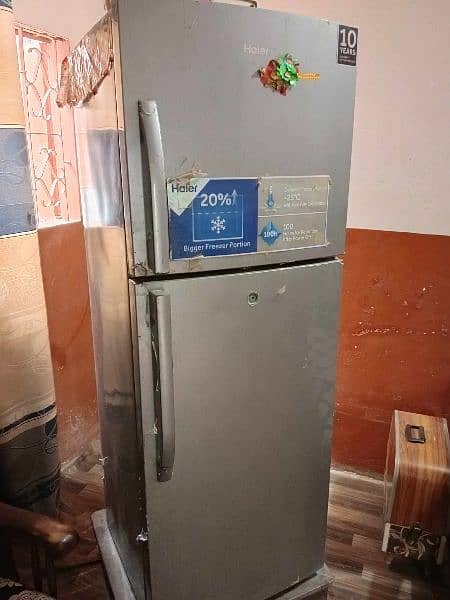 Haier refrigerator HRF 336 in healthy running condition 2