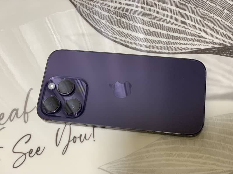 iPhone 14pro Deep-purple 128GB 5