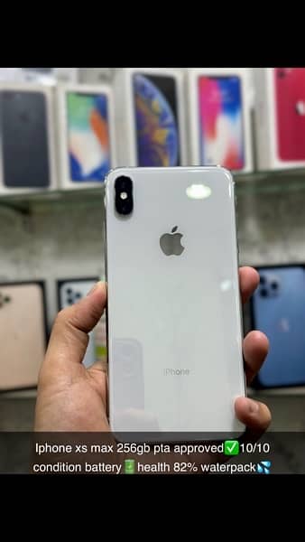 Iphone Xs Max 256gb PTA Approved 0