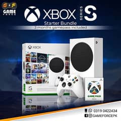 Xbox Series S / 512GB - Starter Bundle *NEW*  03 months gamepass