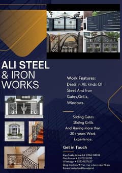 Welding Work_Deals in All Kinds of iron And Steel Works & Fiber works.