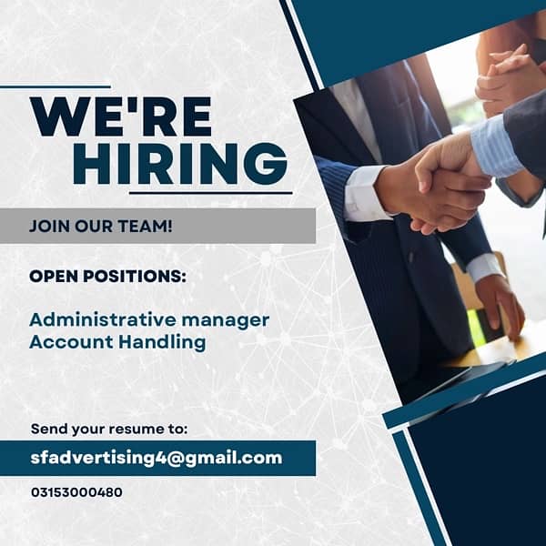 Administrative manager & Account Handling 0