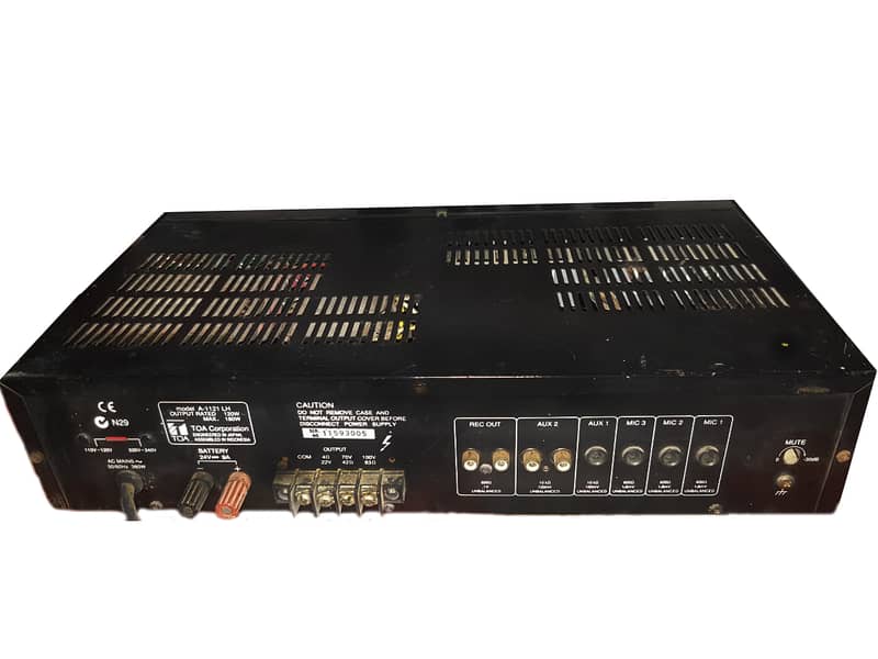 Power Amplifier ZA-230W TOA 1