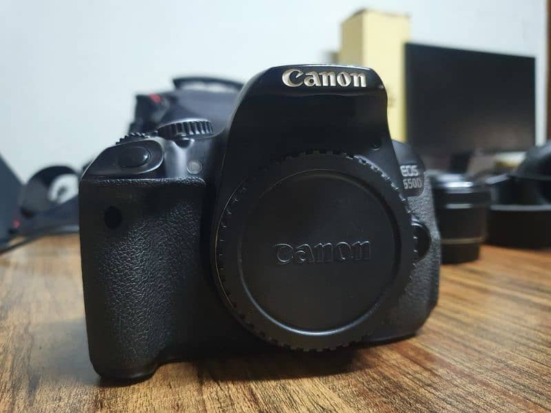 Canon 650d with 50mm 1