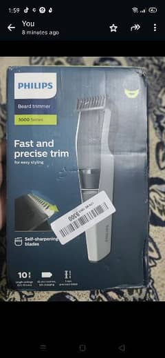 Philips trimmer 3000 series