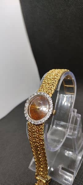 PIAGET 18k Gold and Diamond watch 3