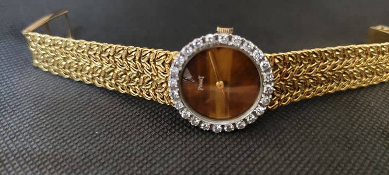 PIAGET 18k Gold and Diamond watch 9