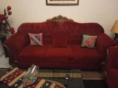 Sofa set and Table set for sale. very good Condition