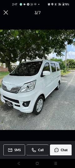 Rent a Car service / Car Rental /Changan karvan 7 seater/With Driver