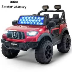 12V Battery Operated Ride On Jeep For Kids With 2 wheels Motors