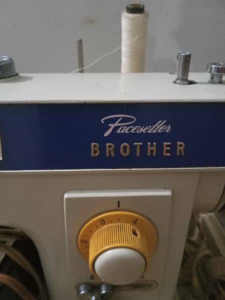 brother automatic sewing machine with cover imported. 2