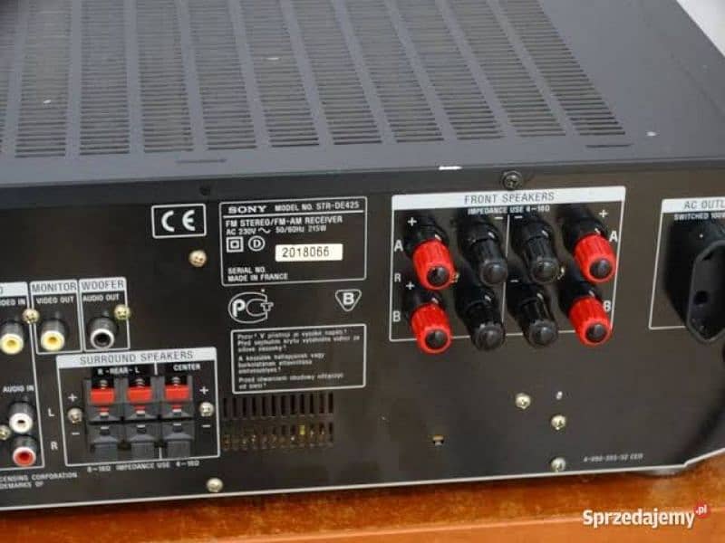 Sony STR-DE425 Stereo 5.1  Amplifier -Sony Denon Onkyo Pioneer Yamaha 2