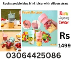 Portable Electric Mixer, Extractor Fresh Bottle Juice, Mini Juicer