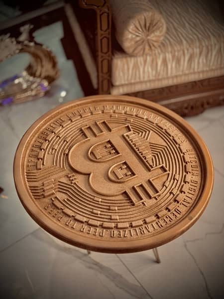 First time in history most luxury & Affordable Bitcoin Coffee Tables 3