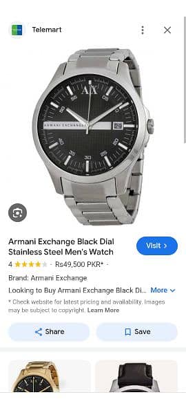 armani exchange watch 2