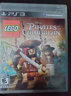 PS3 game of pirates of the Caribbean lego