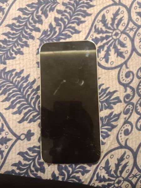 iPhone 14 pro max pta approved dual physical (256)screen crack 0