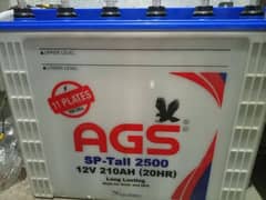 AGS Tubular 2500 for 12volt System