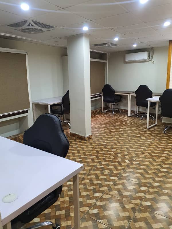 Vip Full Furnished Office For Rent 24 & 7 Time 35 Person Setting 3