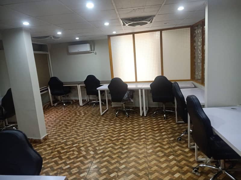 Vip Full Furnished Office For Rent 24 & 7 Time 35 Person Setting 15