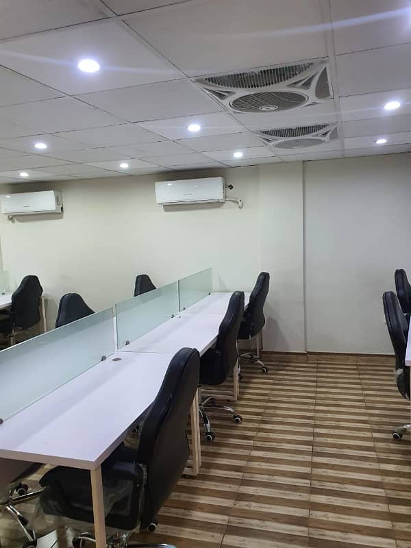 Vip Full Furnished Office For Rent 24 & 7 Time 35 Person Setting 27