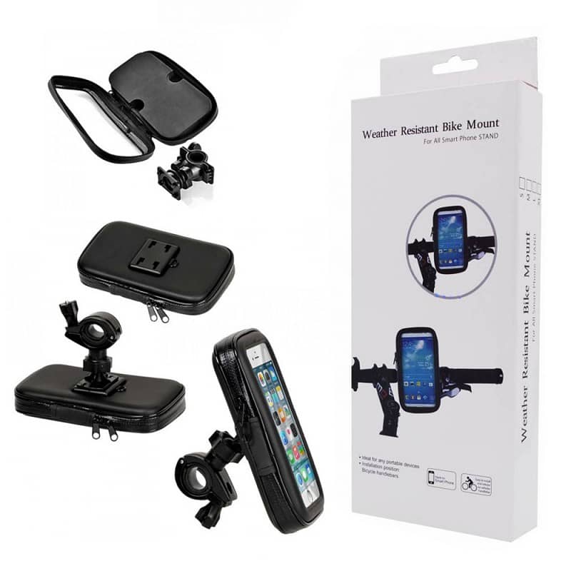 Weather Resistant Bike & Bicycle Phone Holder - Latest 0