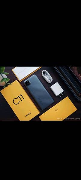 realme c11 2021 dual sim official approved complete box 1