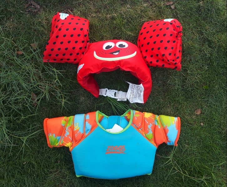 Kids Swimming Life Jackets Arm Band Vest 2 Pieces + Free Home Delivery 1