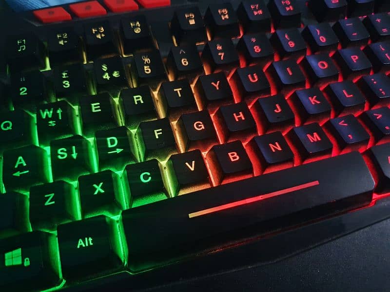 Rii Wired Gaming Keyboard RGB LED Backlight,USB Plug-and-Play 2