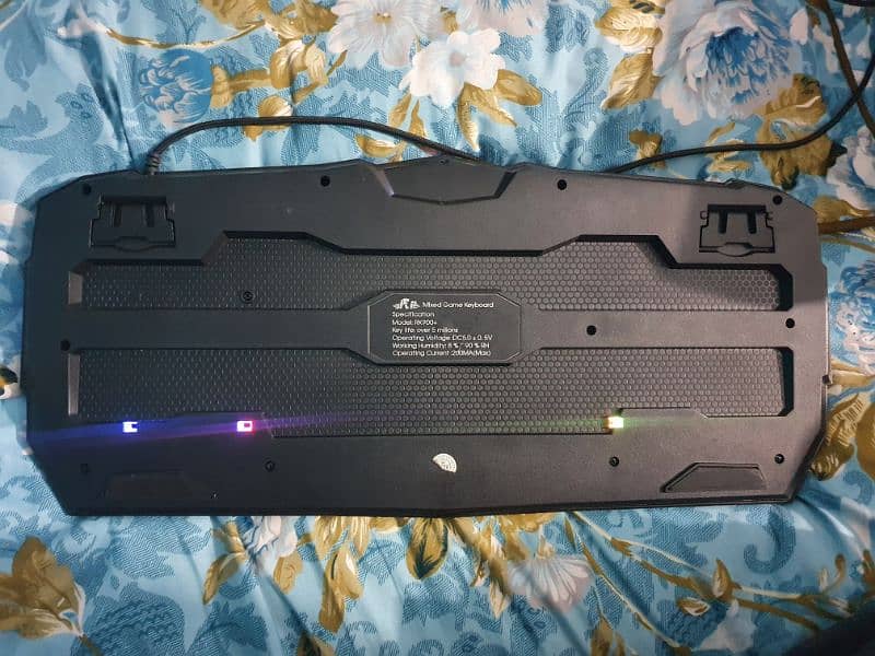 Rii Wired Gaming Keyboard RGB LED Backlight,USB Plug-and-Play 7