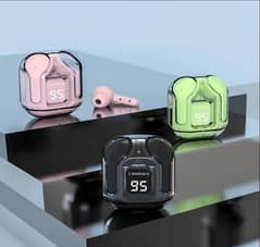 Air 31 Wireless Bluetooth Earbuds with LED digital display.