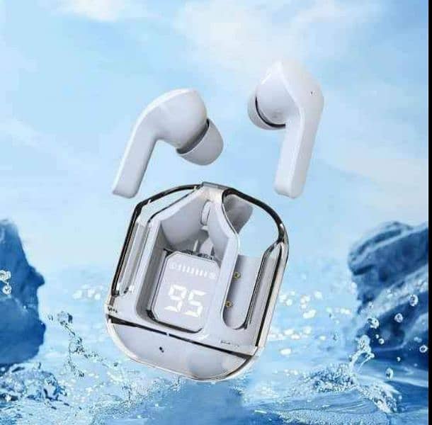 Air 31 Wireless Bluetooth Earbuds with LED digital display. 3