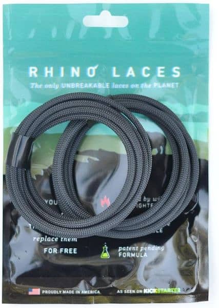 Rhino Laces - Unbreakable Shoelaces 0