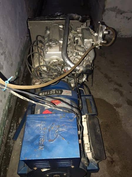 Yamaha 12 Wall Generator . Petrol +Gas. 1 month used only,new condition 9