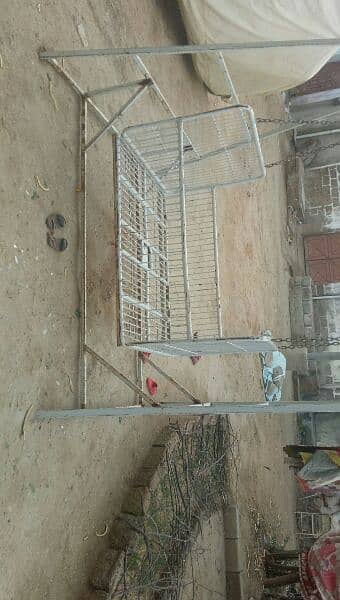 fully iron jhola self made with stand 2