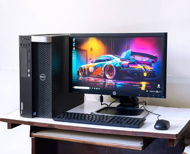Dell 5810 with e5-2650v4, 12cors, 24threds Gaming/Designing Full Setup 1