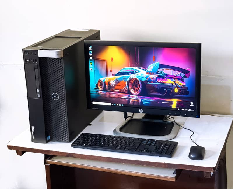 Dell 5810 with e5-2650v4, 12cors, 24threds Gaming/Designing Full Setup 2