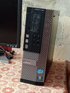 Dell optiplex gaming PC. fresh condition . with monitor