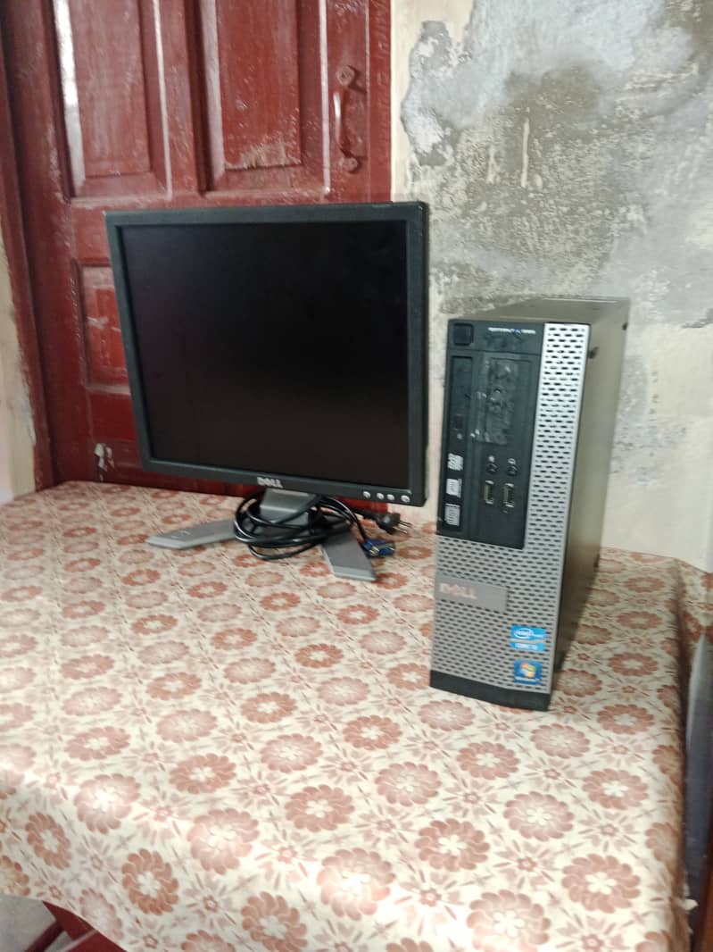 Dell optiplex gaming PC. fresh condition . with monitor 2