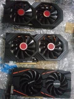 GPU XFX Radeon RX 580, 570 8gp