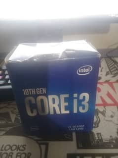 i3 10100f with box and stock cooler