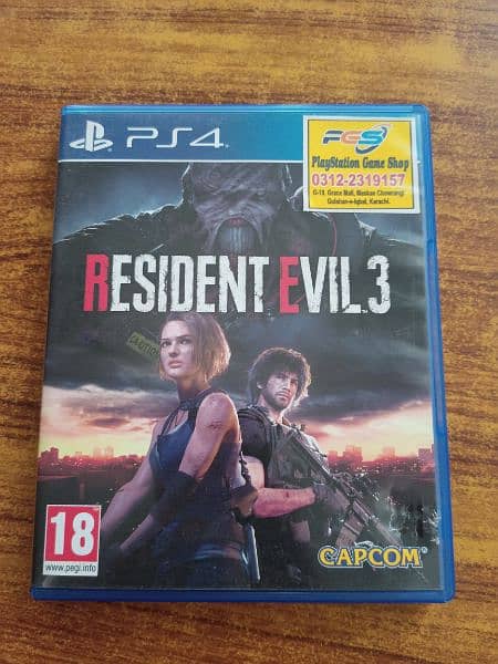 Resident evil 3 remake PS4 2