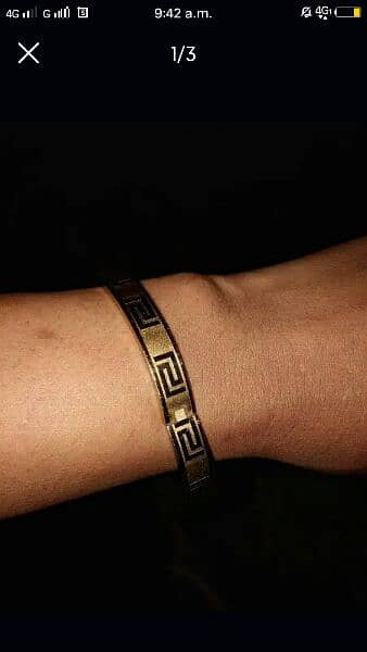 24k gold plated bracelet 2